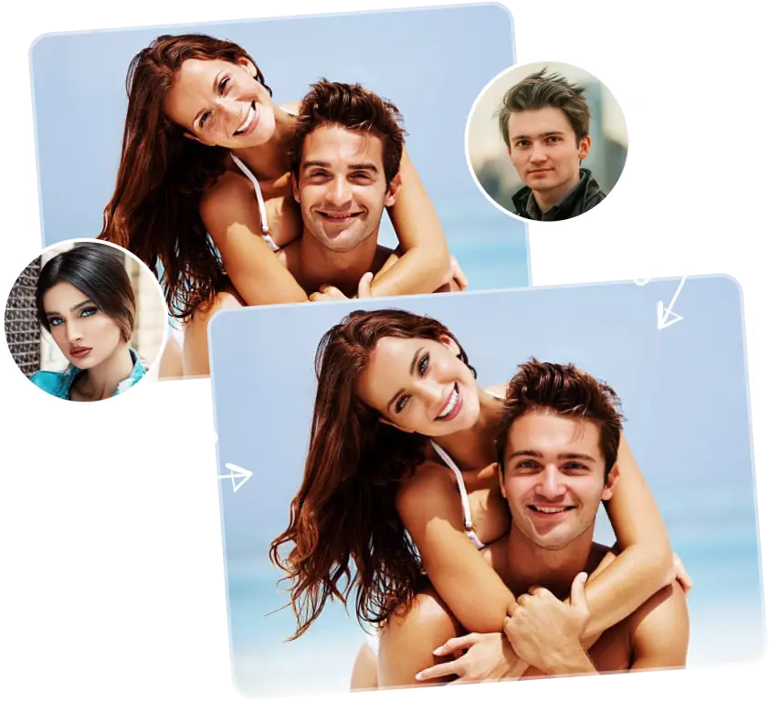 Multi-Face & Group Photo Swap